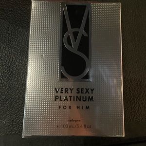Brand New VS Very sexy Platinum men’s Cologne 3.4